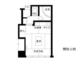 和室の間取り